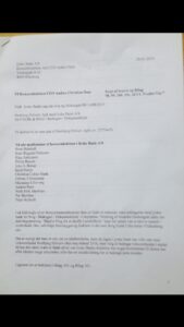 Brev 28-01-2019 til Koncernledelsen jyske bank Vester Gade 10-16. 8600 Silkeborg Det handler om Jyske Banks bestyrelsens medvirken til bedrageri.